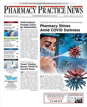Pharmacy Practice News January 21 Pharmacy Practice News